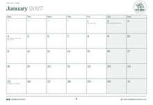 Load image into Gallery viewer, Land, Light & Layers — 2027 Art Calendar