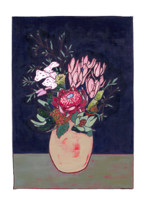Floral Painting: Gift Card & Envelope Set (Small)