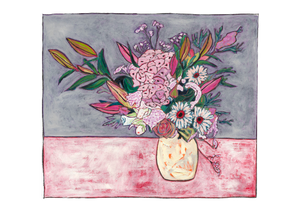 Spring Vase - Limited Edition Floral Art Print