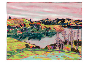 Limited Edition Prints - Autumn Light on Banks Peninsula