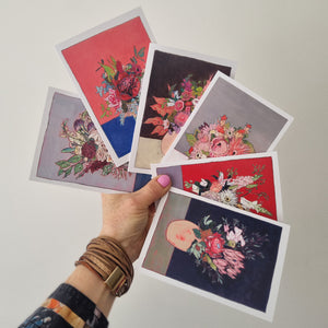Floral Painting: Gift Card & Envelope Set (Small)