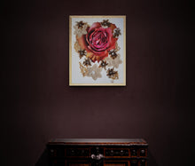 Load image into Gallery viewer, Flying High with Montmatre Rose - Unframed Original Artwork

