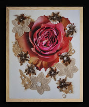 Load image into Gallery viewer, Flying High with Montmatre Rose - Unframed Original Artwork
